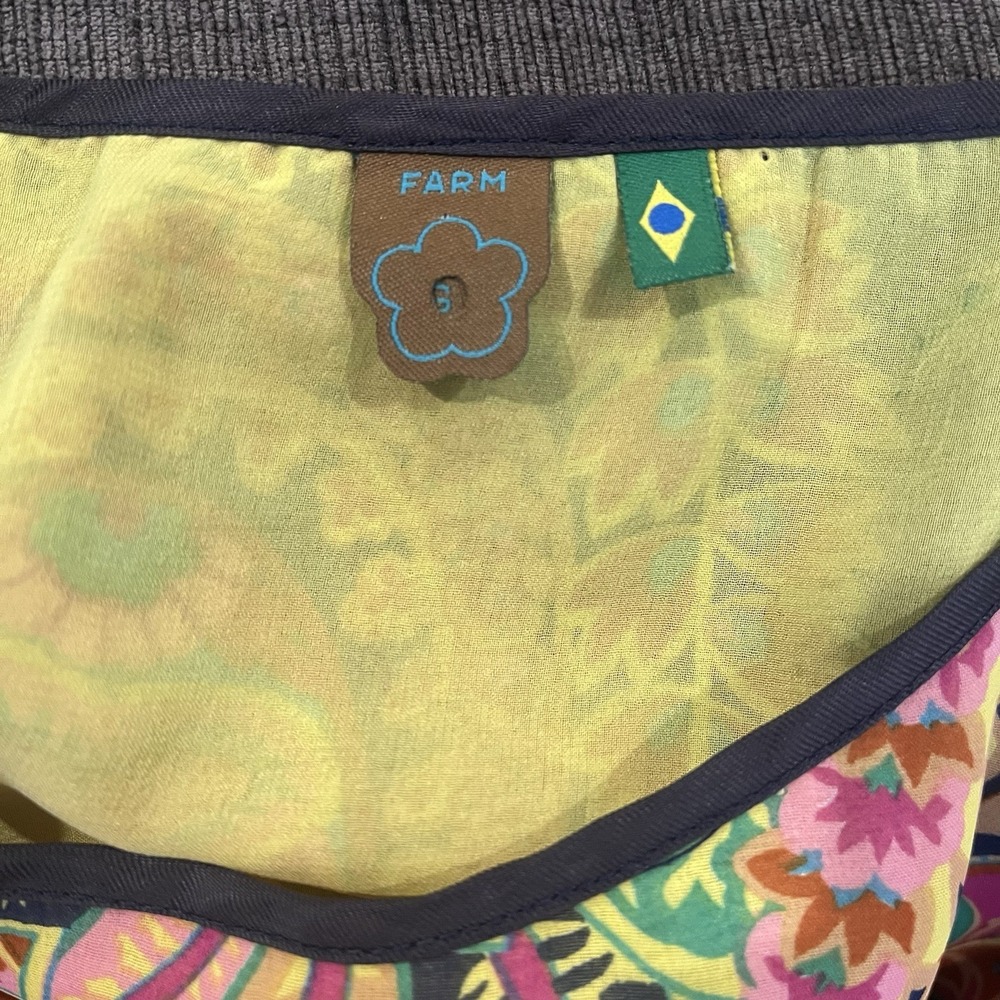 FARM Rio Multicolor Paisley Mini Dress - Picture 7 of 8